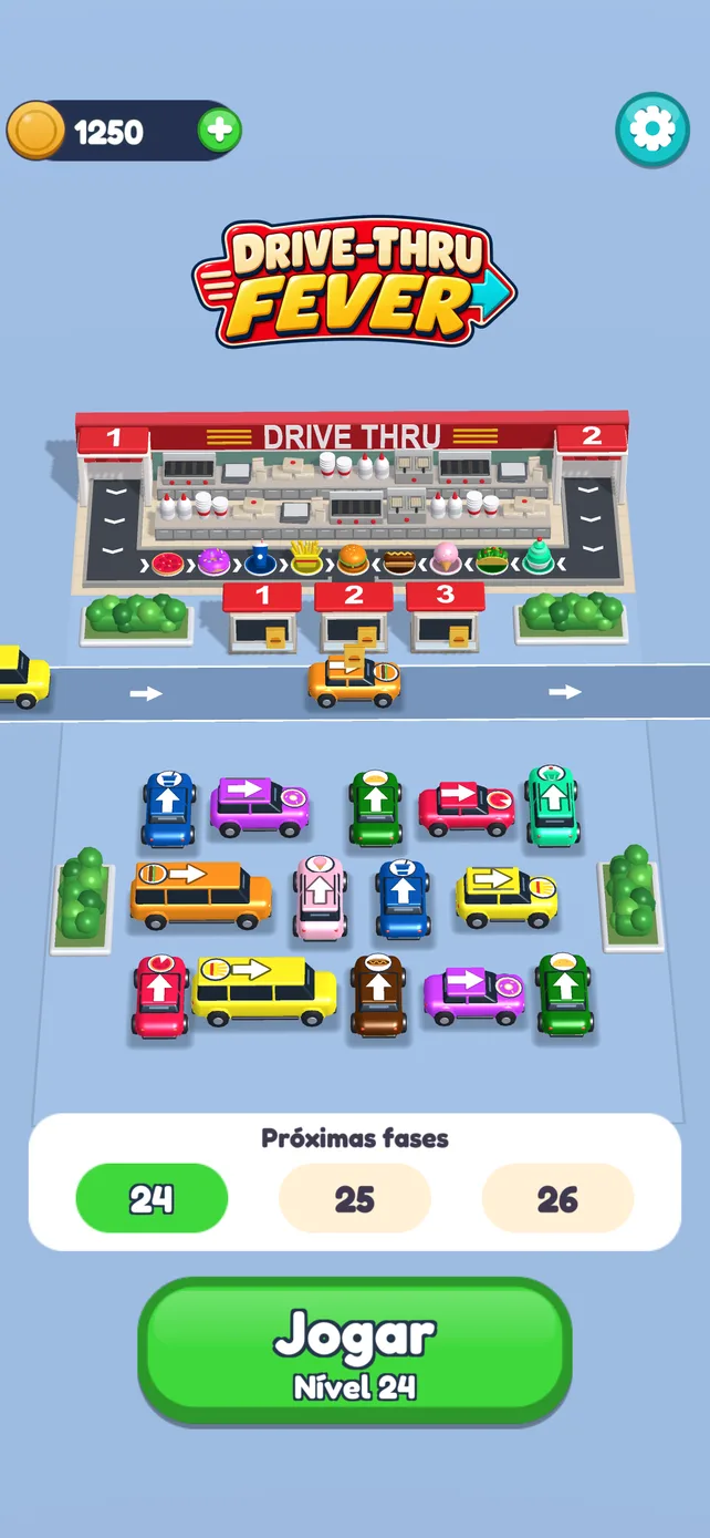 Drive-Thru Fever: pantalla 1