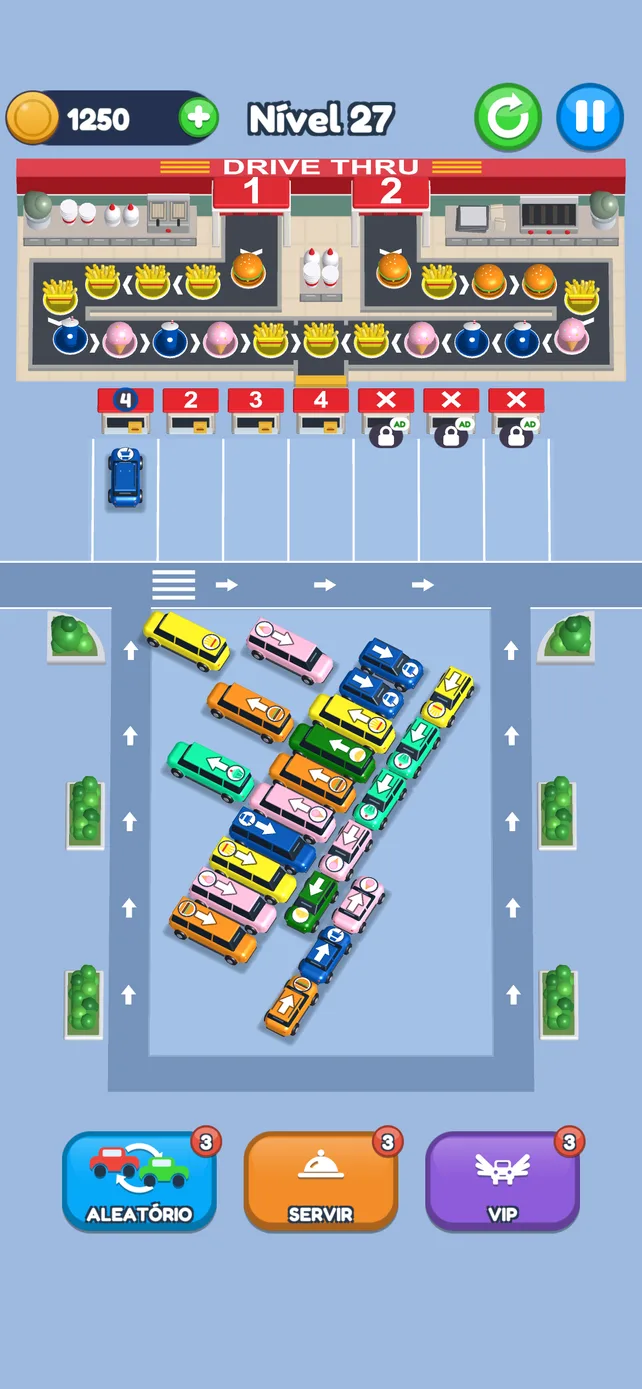 Drive-Thru Fever: pantalla 2