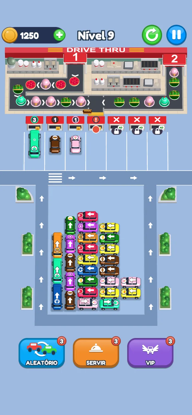 Drive-Thru Fever: pantalla 3