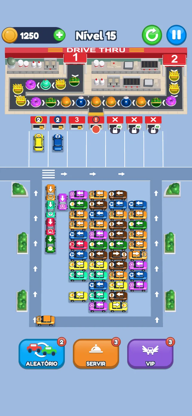 Drive-Thru Fever: pantalla 4