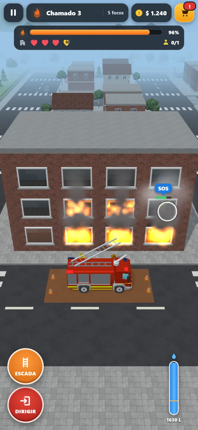 Firefighter Simulator: tela 2