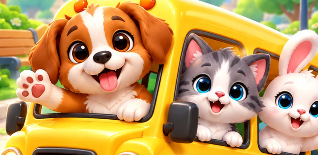 Pet Jam: Bus Puzzle