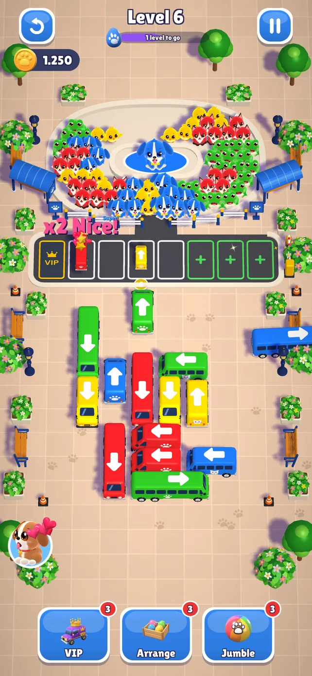 Pet Jam: Bus Puzzle: screen 3