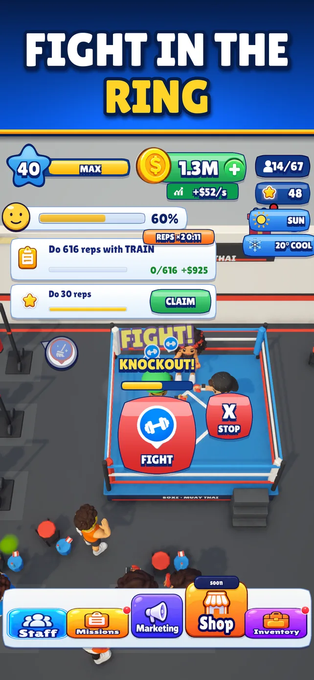 My Gym Empire: screen 5