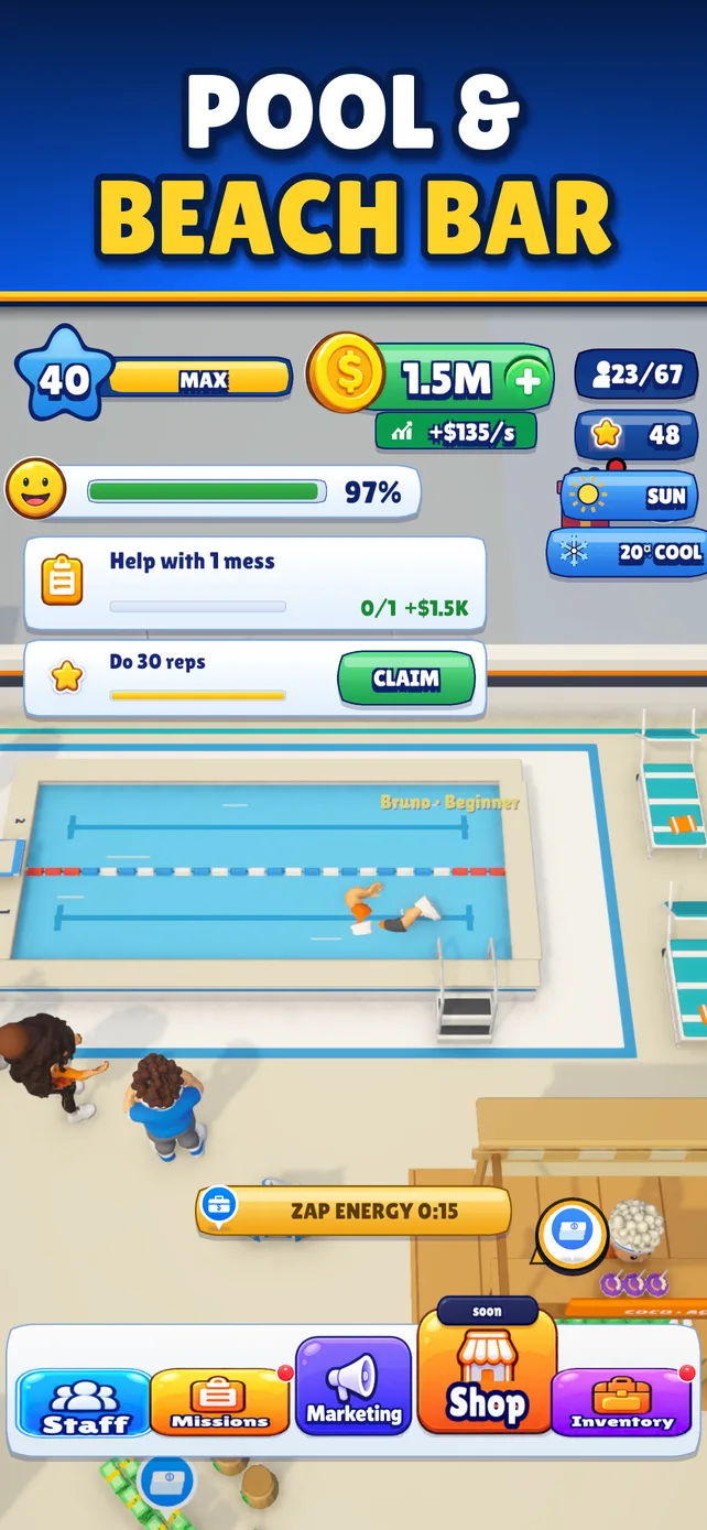 My Gym Empire: screen 6