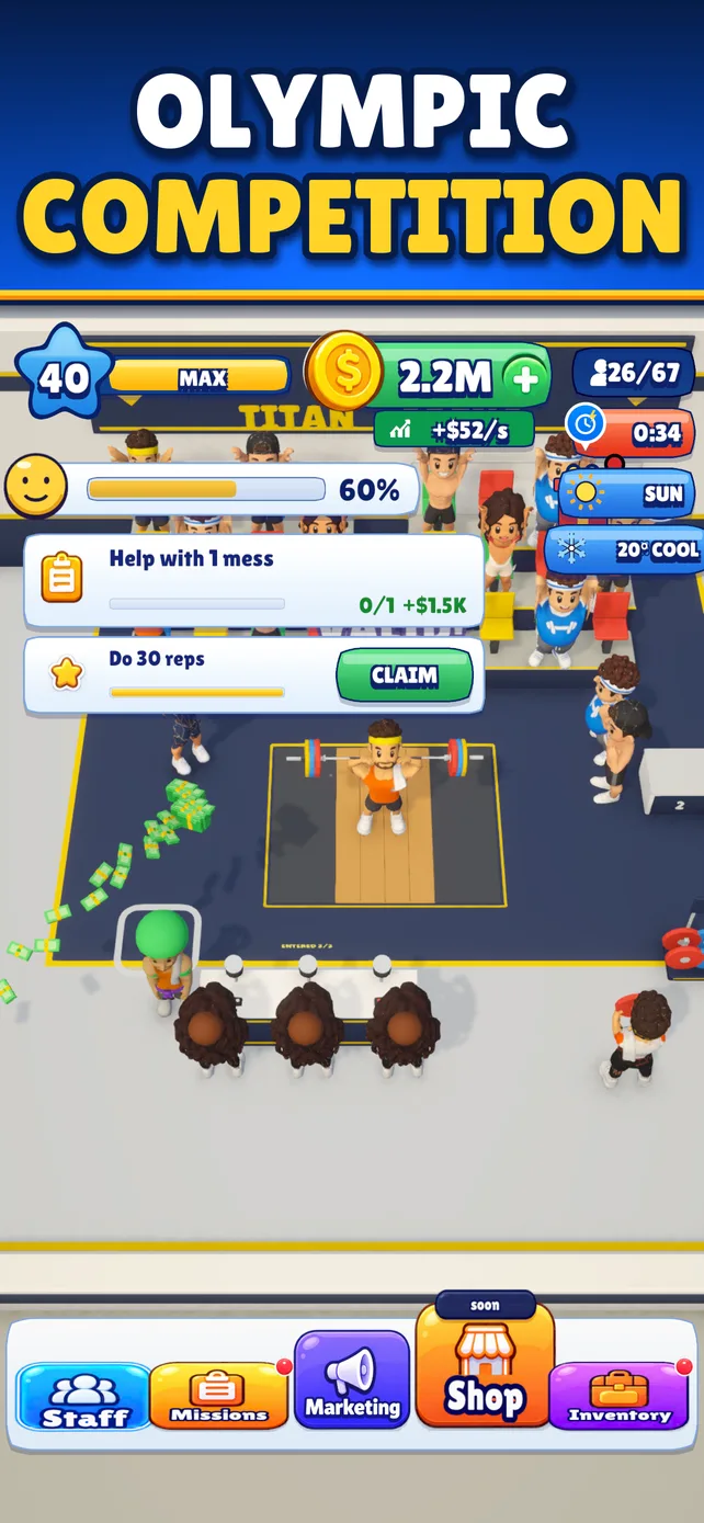 My Gym Empire: screen 7