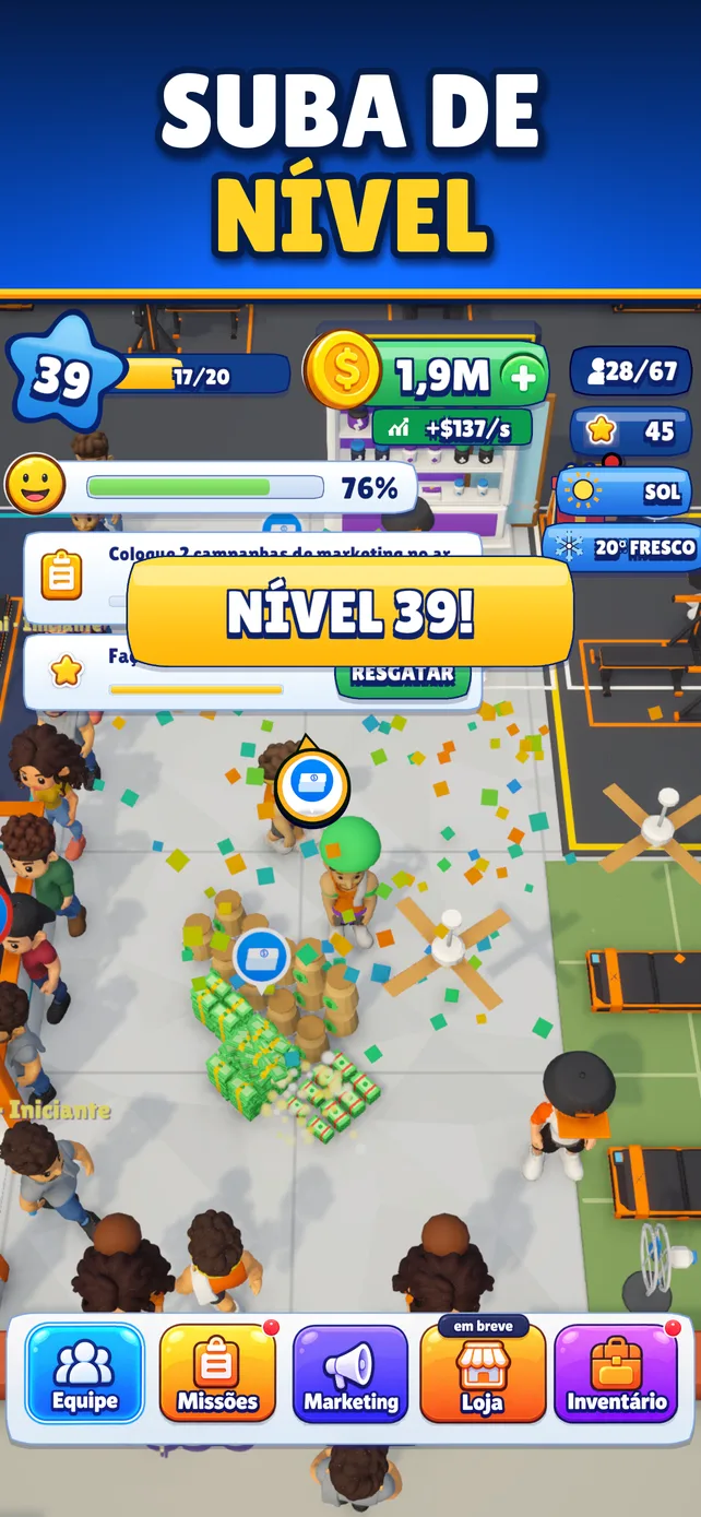 My Gym Empire: tela 10